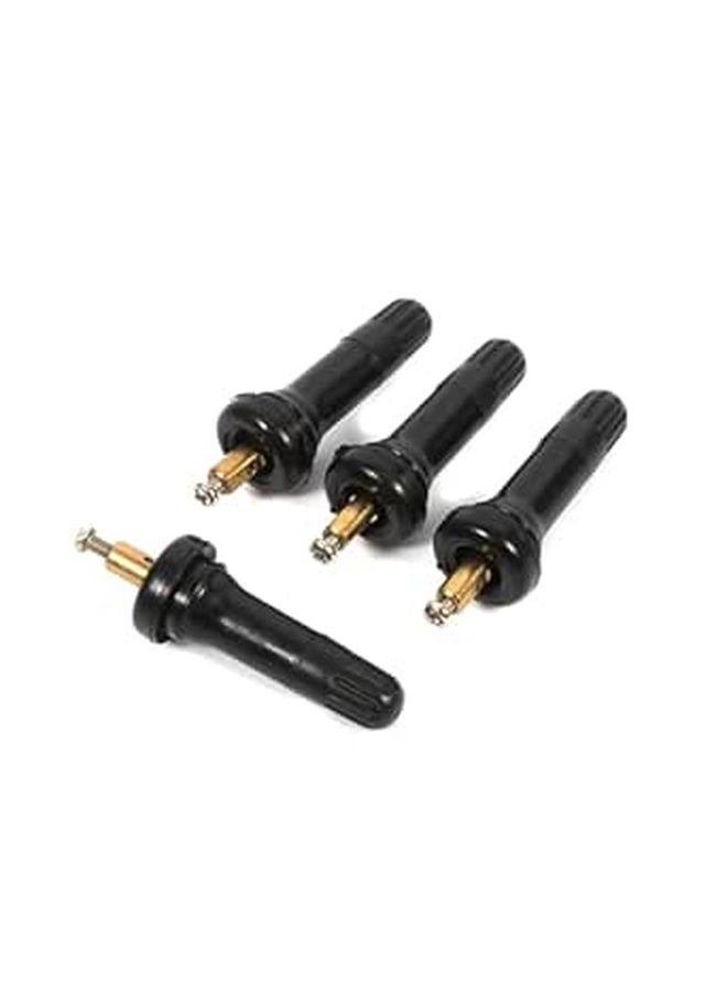 4Pcs Snap In Tire Valve Stems Smart Sensor Rubber And Copper Easy Installation TPMS - Image 1