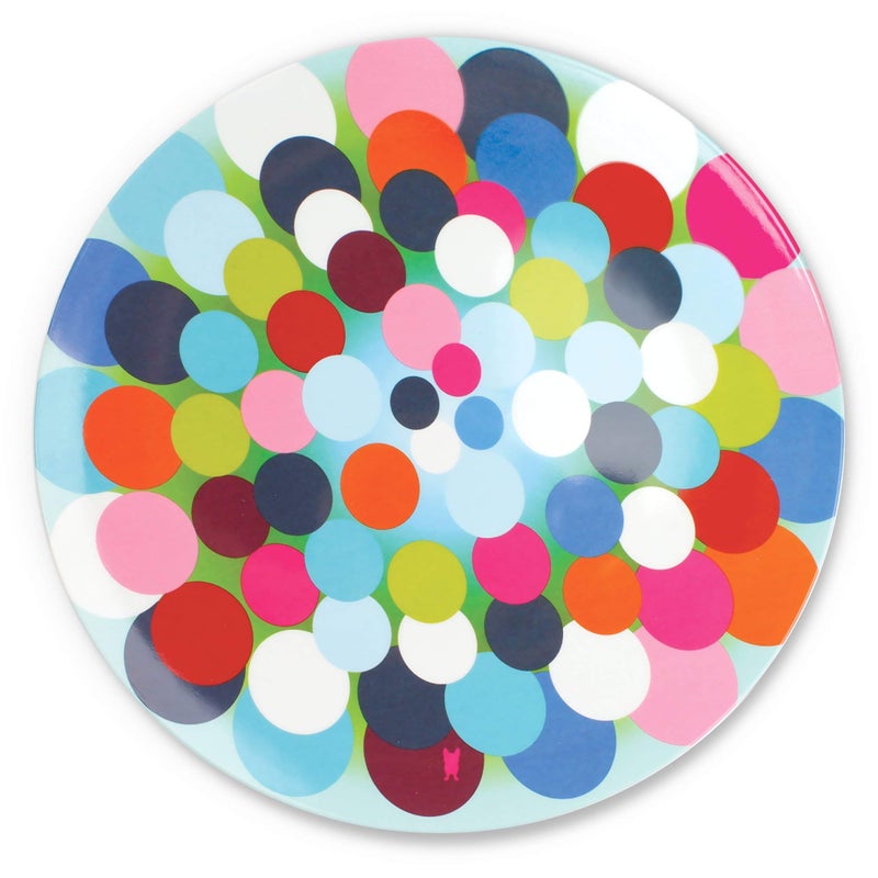 French Bull Melamine Assorted Plates-6 Piece Set -Melamine Dinnerware-Platter, Serving, Party, Platter, Dish (9" Salad Plate, Assorted) - Image 3