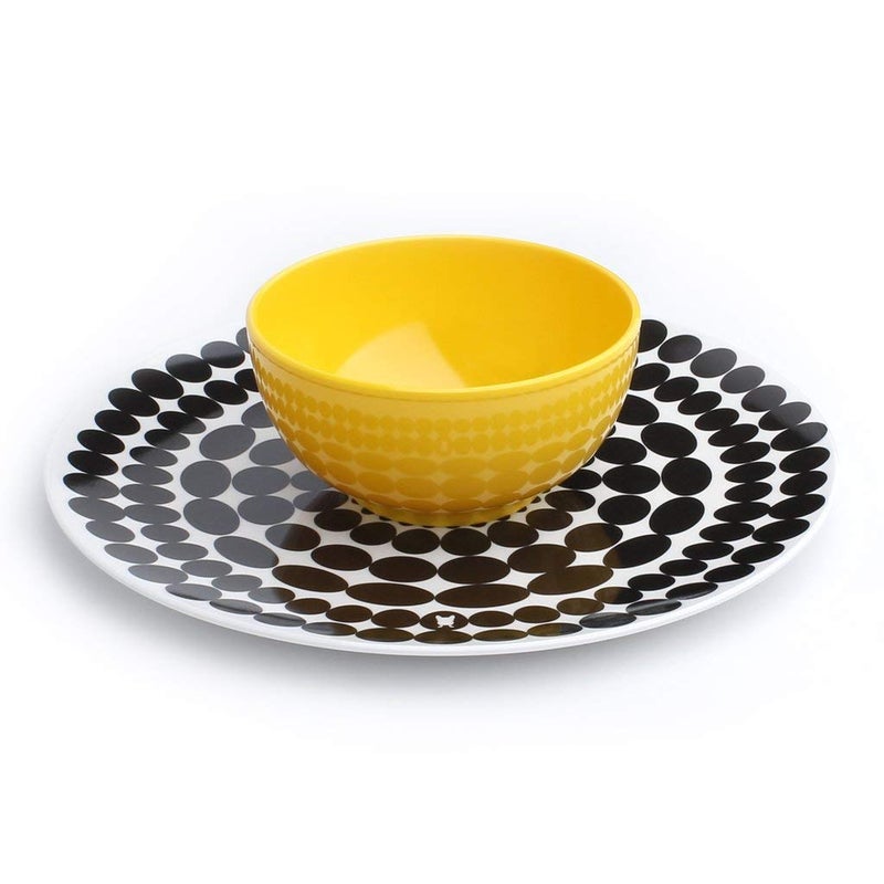 French Bull Melamine Assorted Plates-6 Piece Set -Melamine Dinnerware-Platter, Serving, Party, Platter, Dish (9" Salad Plate, Assorted) - Image 4