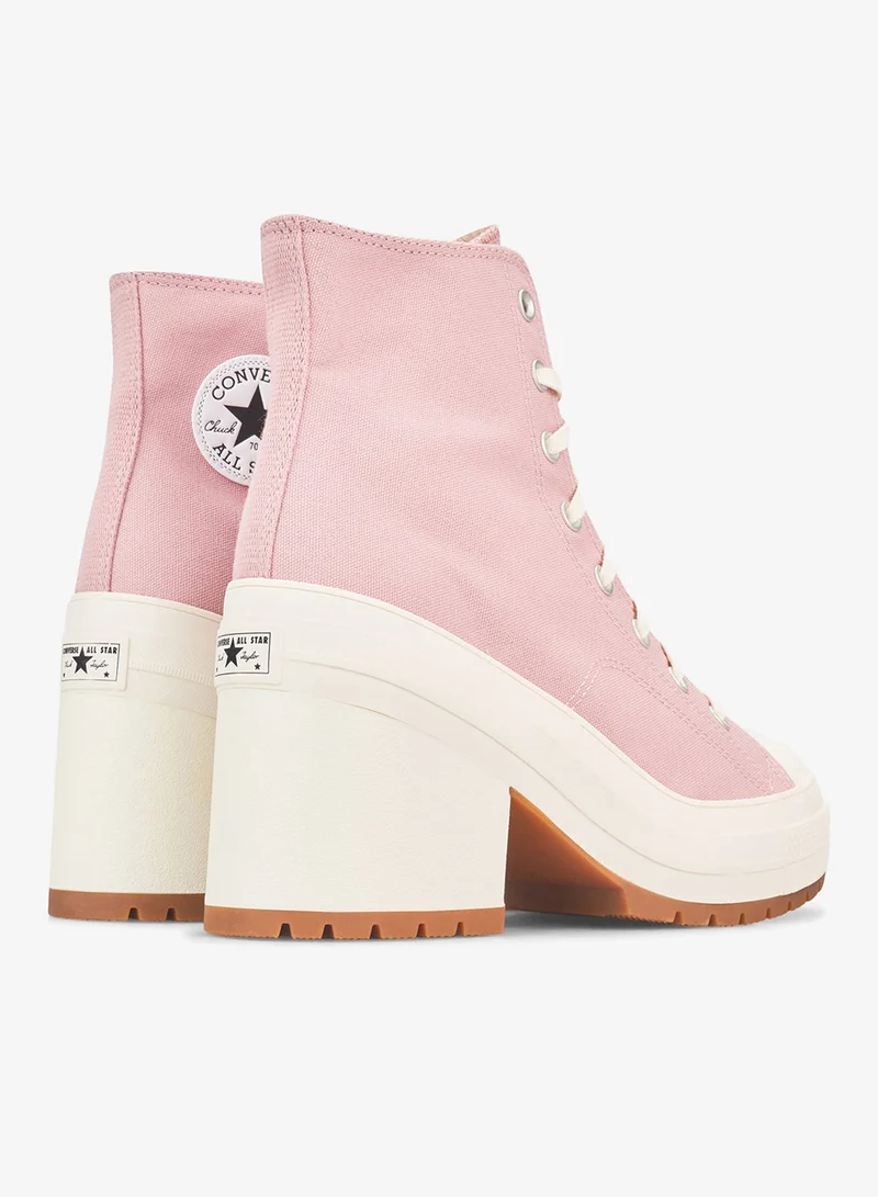 CONVERSE Pink Women's Chuck 70 De Luxe Heel Shoes for Women | Best Price UAE