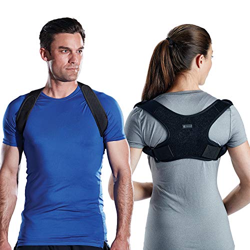 Gaiam Restore Posture Corrector for Women & Men - Neoprene Support with Adjustable Straps - Image 1