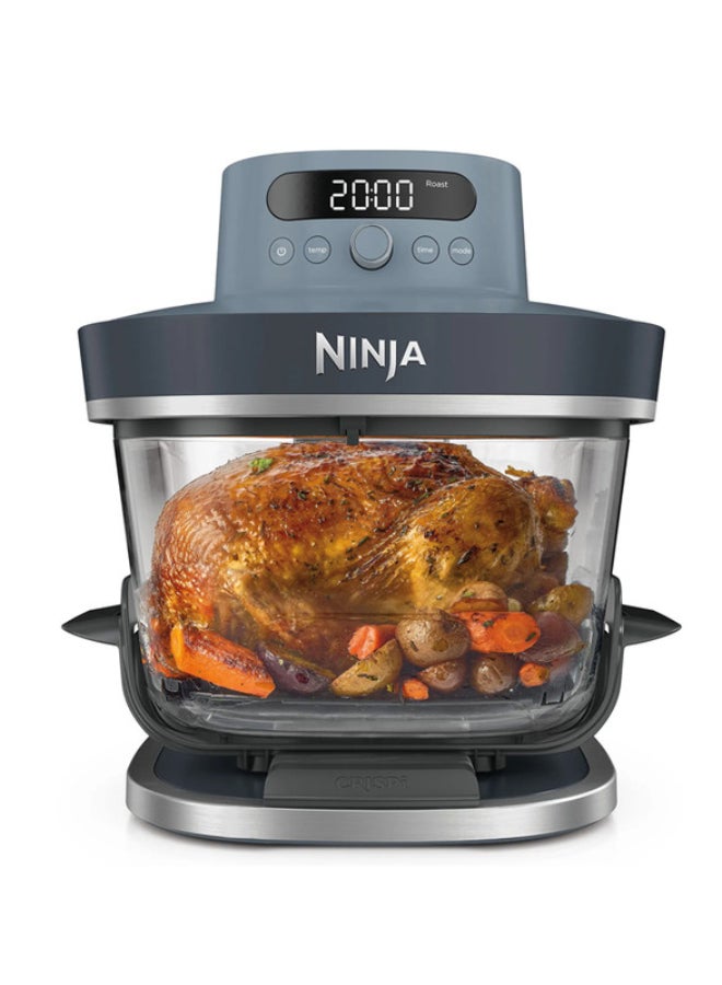 نينجا Ninja Crispi Pro 6-in-1 Countertop Glass Air Fryer (Cyberspace) AS101BLANZ 5.7 L 2050 W AS101BLANZ Cyberspace - Image 1