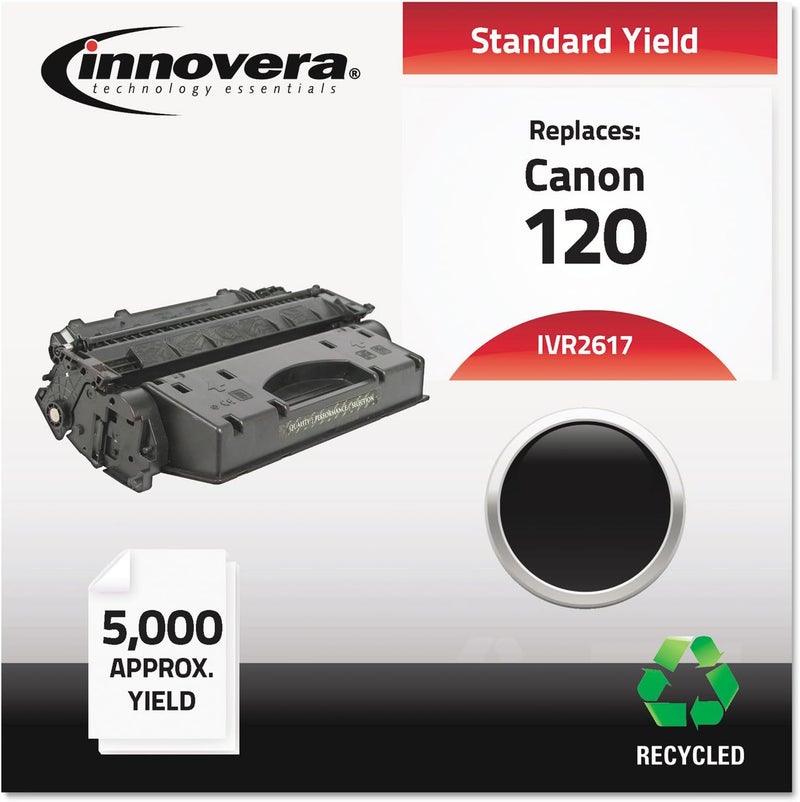 Innovera Remanufactured Toner CartridgeReplacement for 2617B001 120 Toner Black - Image 1