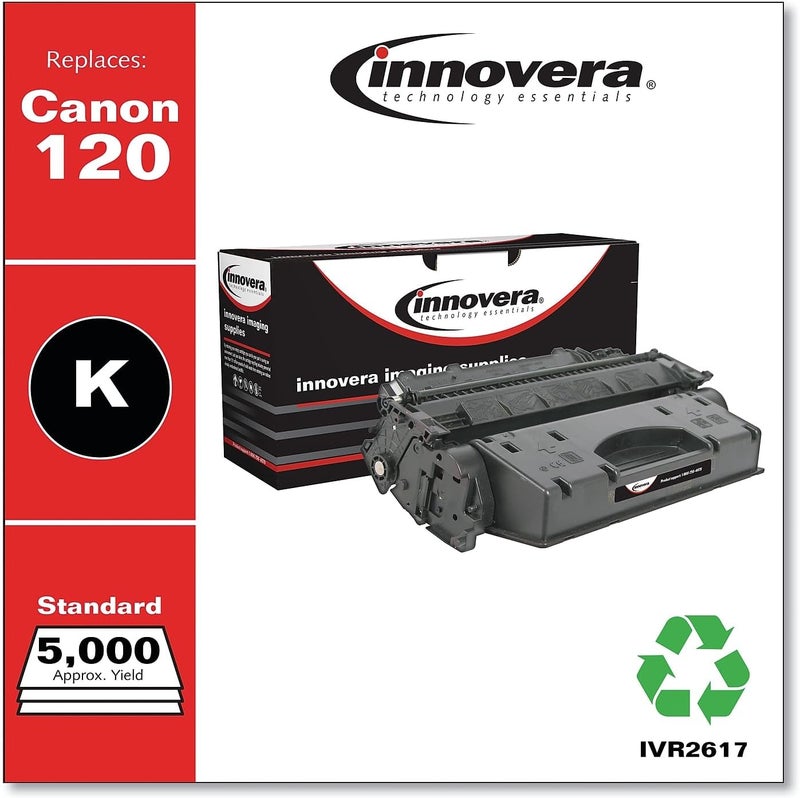 Innovera Remanufactured Toner CartridgeReplacement for 2617B001 120 Toner Black - Image 2