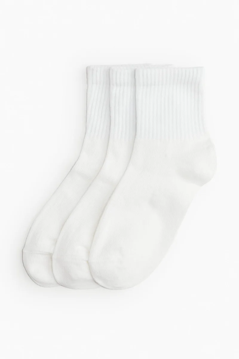 H&M 3-pack socks