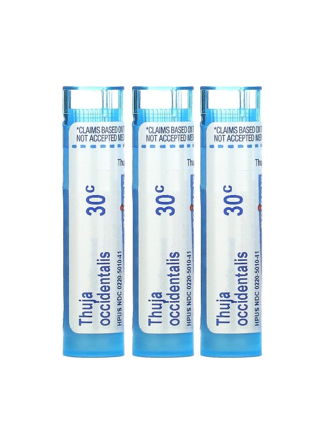 Boiron Boiron, Thuja Occidentalis, 30C, 3 Tubes, 80 Pellets Each - Image 3