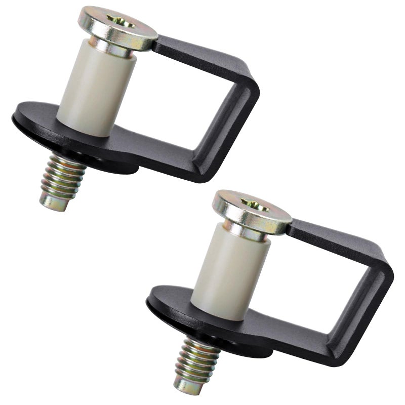 UNIGT 2 Pack Door Striker Bolts Set Includes Bushing Compatible with 1980-1997 Ford / 1987-89 Lincoln / 1981-90 Mercury Door Latch Lock Striker Bolts Replace E9AZ5422008A / 38448 - Image 1