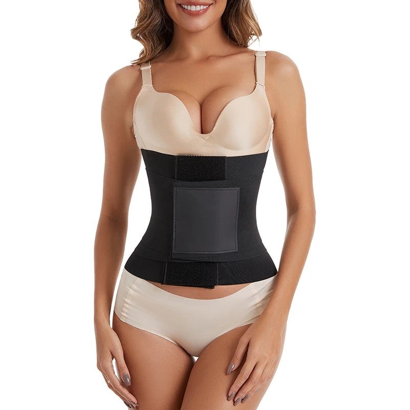 Bluejw Logo Women's Waist Trainer Belt - Adjustable Neoprene Waist Trimmer for Weight Loss & Slimming Body Shaper, Tummy Control - Image 4