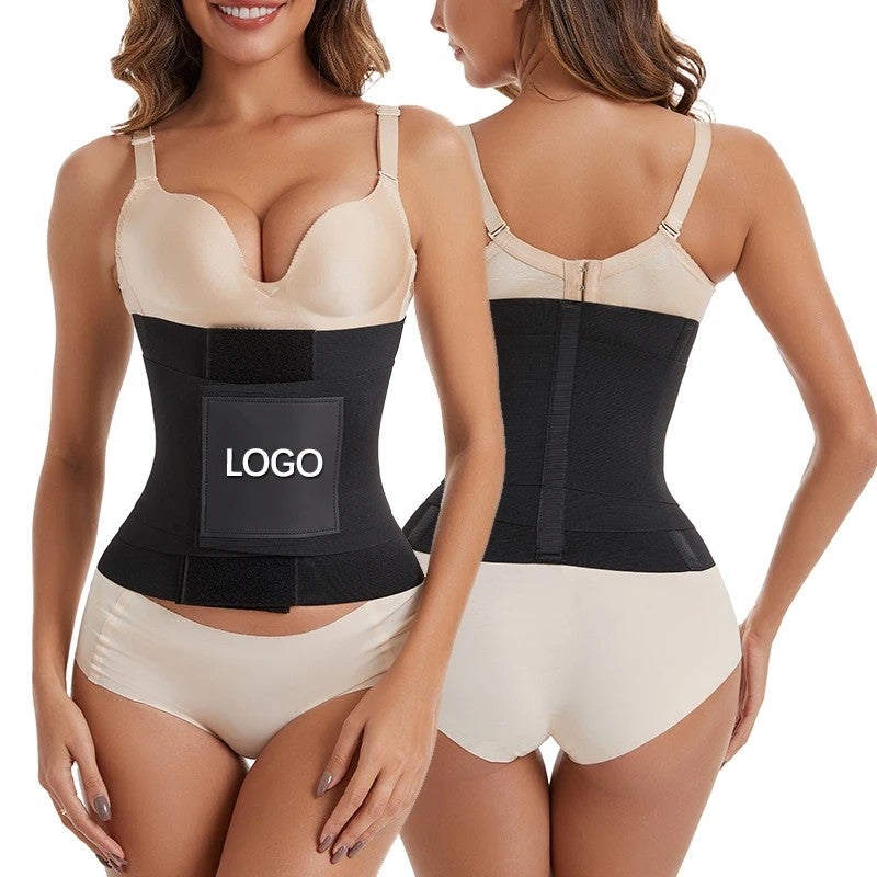 Bluejw Logo Women's Waist Trainer Belt - Adjustable Neoprene Waist Trimmer for Weight Loss & Slimming Body Shaper, Tummy Control - Image 2