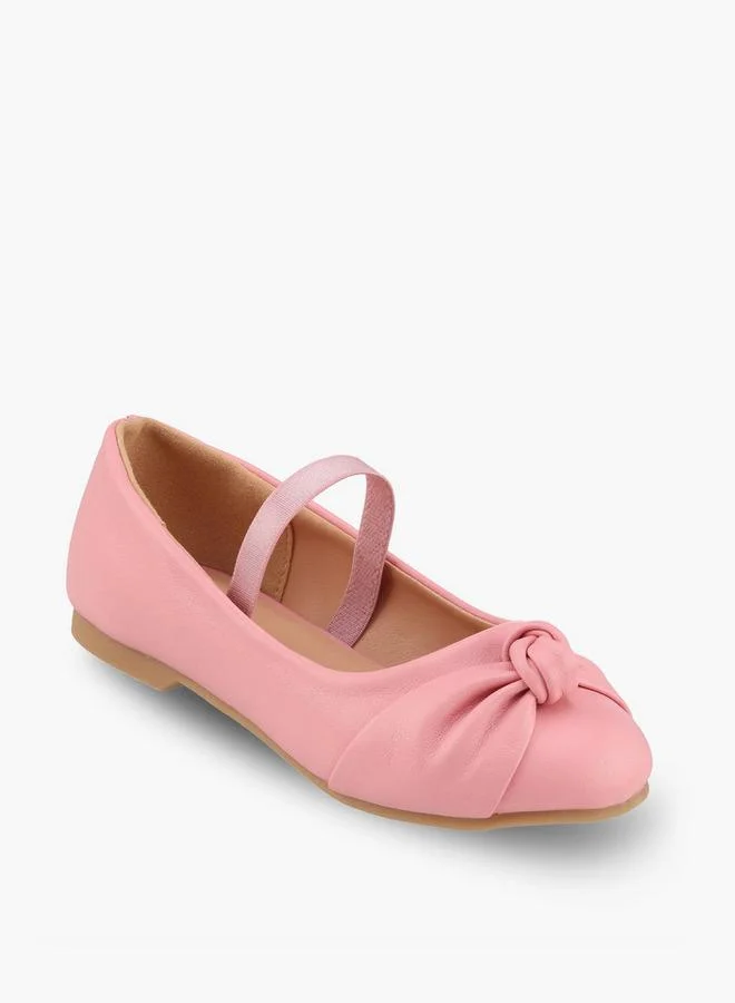 جونيورز Girls Knotted Ballerina Shoes