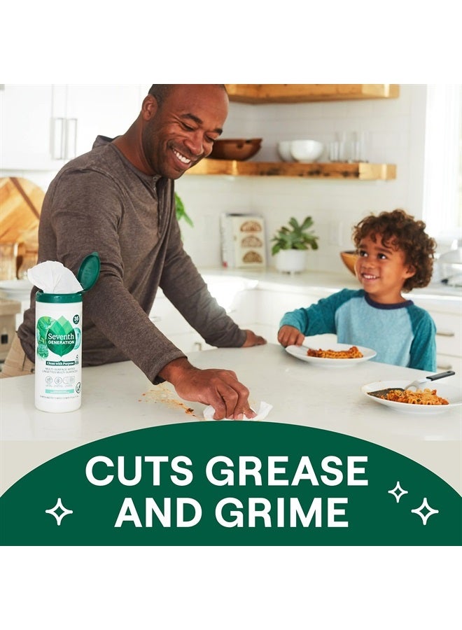 Seventh Generation Multi-Surface Wipes, Garden Mint scent, 70 ct, Pack of 6 - Image 3