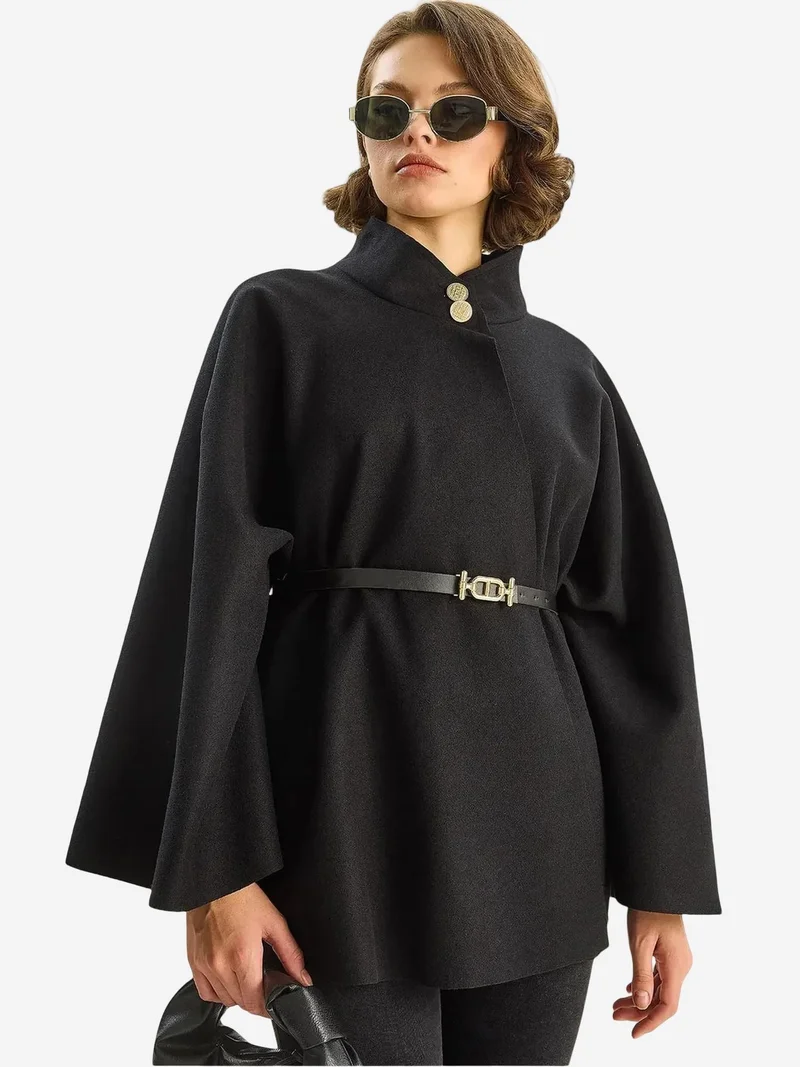 بيانكو لوتشي معطف طويل بأزرار من لوكسي