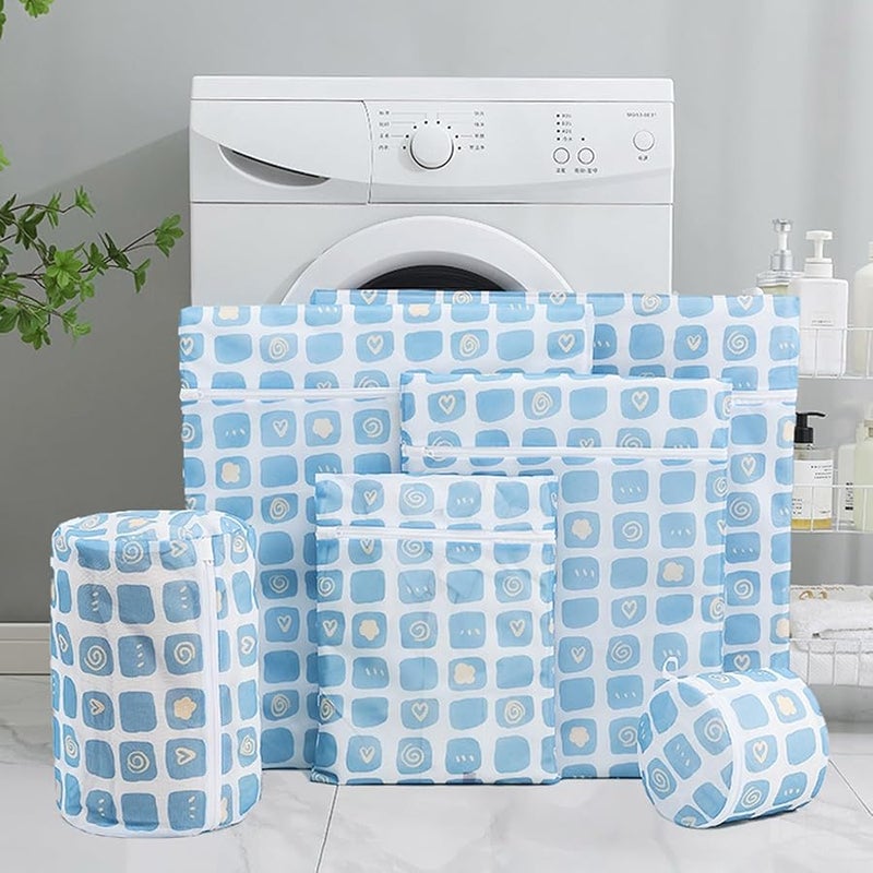 بالون دب ملون سميك من البوليستر منظف الغسيل حقيبة واقية للملابس بسحاب - Image 5