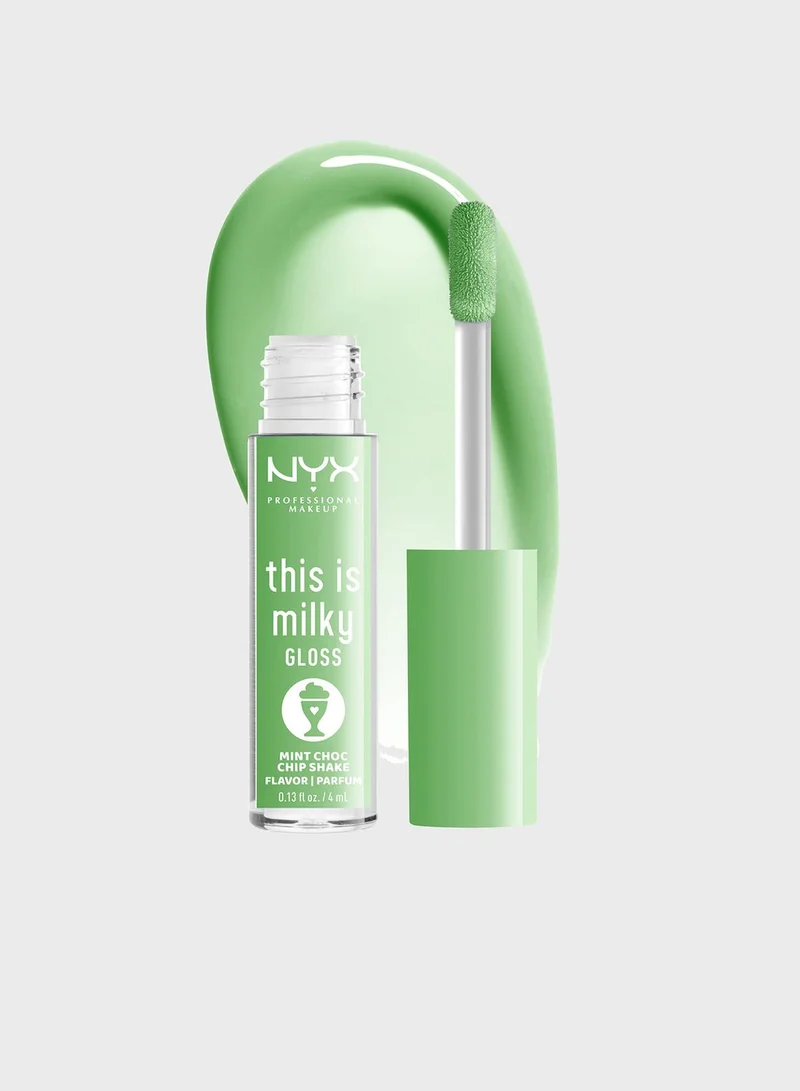 NYX PROFESSIONAL MAKEUP This Is Milky Gloss - Mint Choc Chip