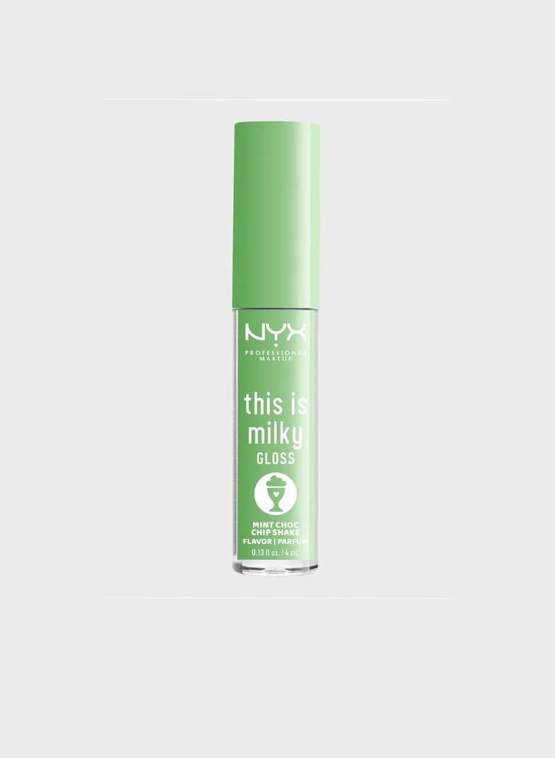 NYX PROFESSIONAL MAKEUP This Is Milky Gloss - Mint Choc Chip