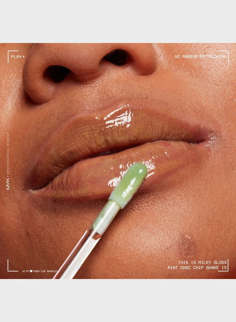 NYX PROFESSIONAL MAKEUP This Is Milky Gloss - Mint Choc Chip