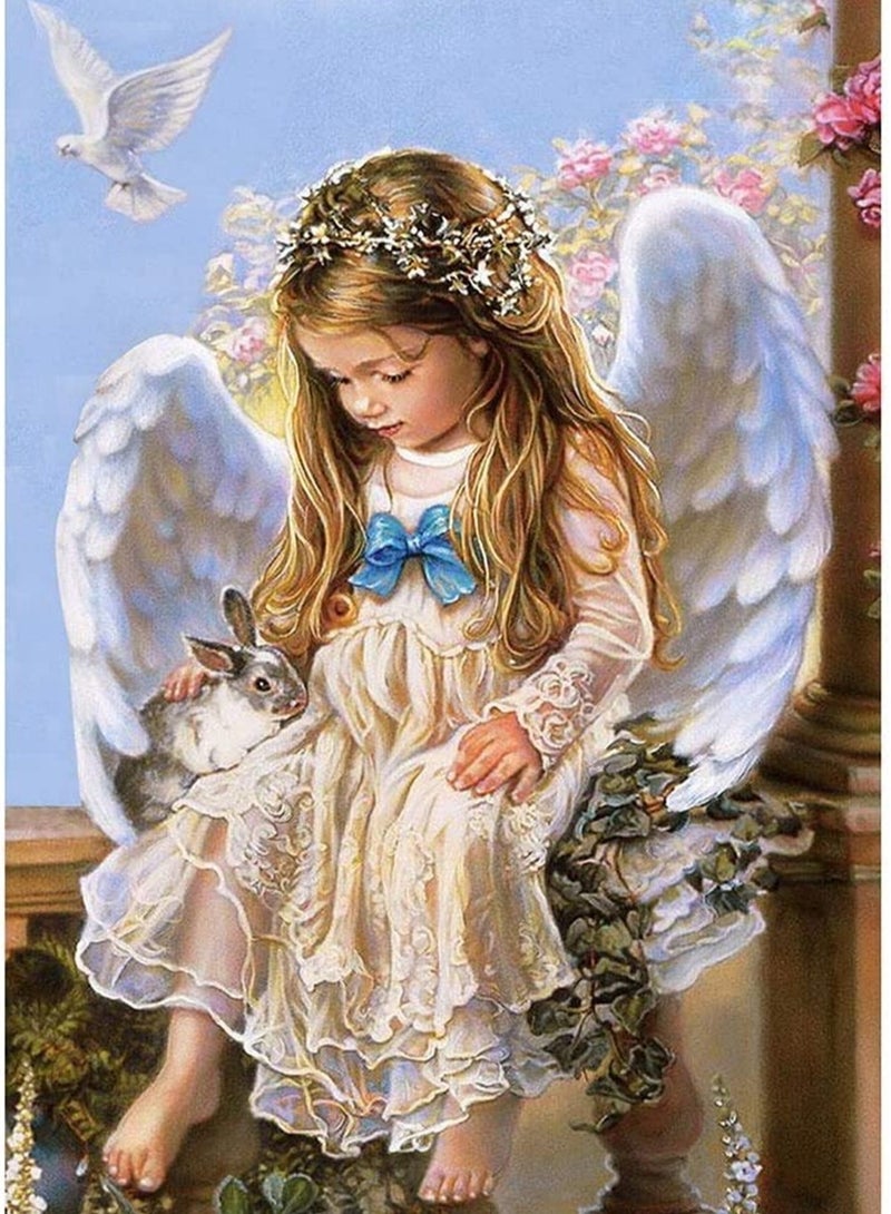 KASTWAVE DIY 5D Diamond Painting Pattern 11.8*15.7 inch - Image 1
