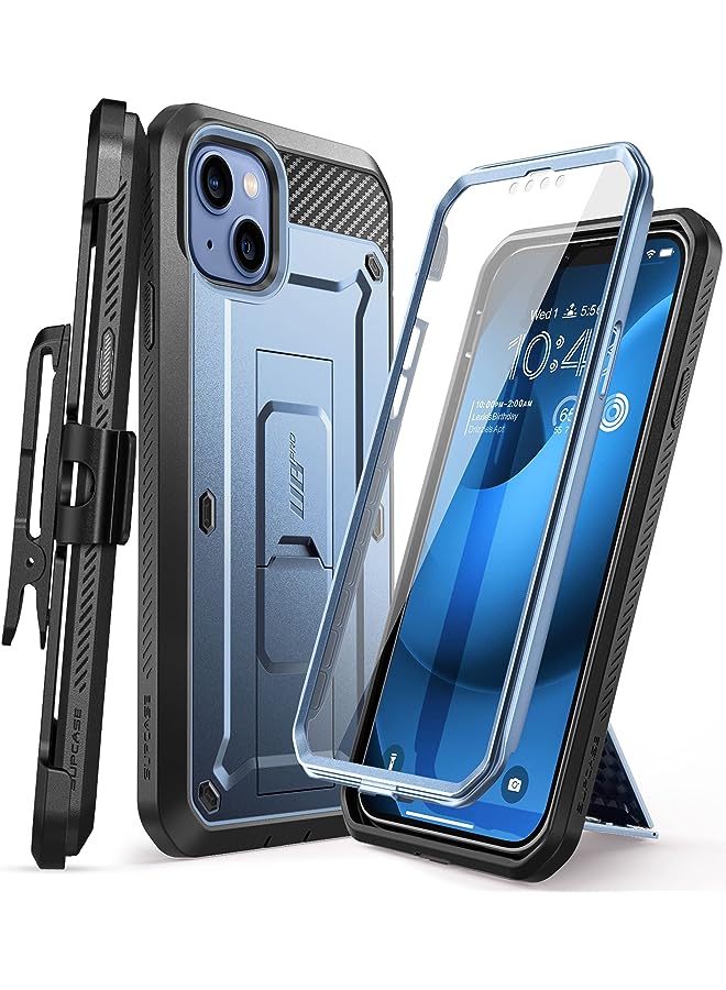 SupCase Unicorn Beetle Pro Case for iPhone 14 Plus 6.7", with Built-in Screen Protector & Kickstand & Belt-Clip Heavy Duty Rugged Case - Image 1
