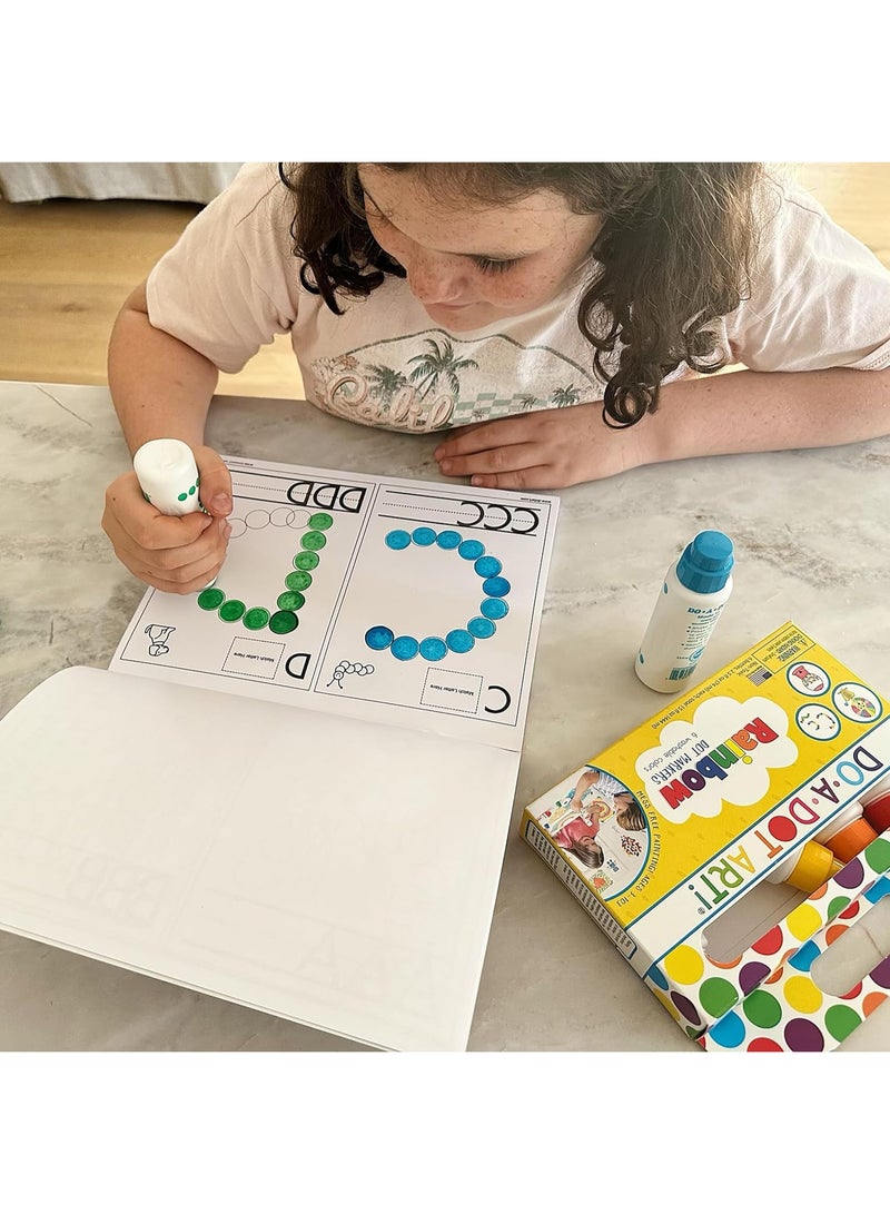 Do.A.Dot Art! Do A Dot Art! Play and Learn Creative Activity and Coloring Book. Great for Learning Numbers, Letters and Shapes. Preschool Kindergarten Teacher Activities Gift, Made in The USA - Image 2
