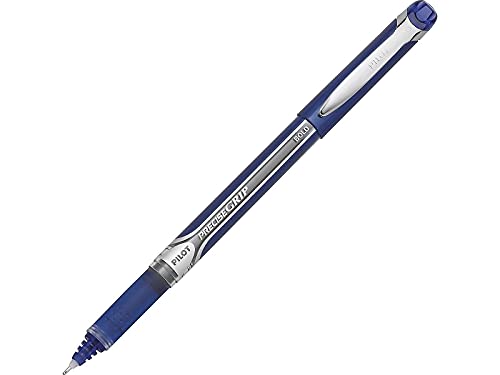 Pilot, Precise Grip Liquid Ink Rolling Ball Stick Pens, Bold Point 1 mm, Blue, Pack of 12 - Image 2