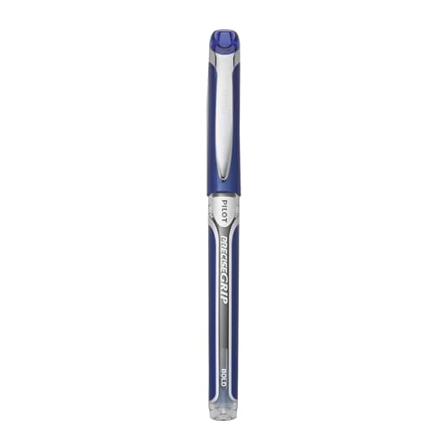 Pilot, Precise Grip Liquid Ink Rolling Ball Stick Pens, Bold Point 1 mm, Blue, Pack of 12 - Image 4