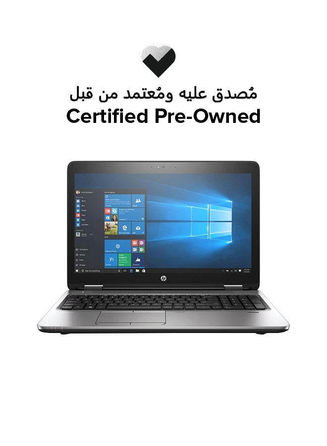 HP Renewed - ProBook 650 G3 With 15.6-Inch Display Screen,Core i7-7th Generation/8GB RAM/512GB SSD/Windows 10 English Grey - Image 1