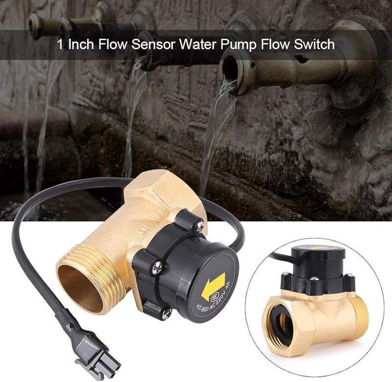 HT 800 Water Flow Switch Sensor High Temperature Resistant Automatic Control For Pump - Image 4