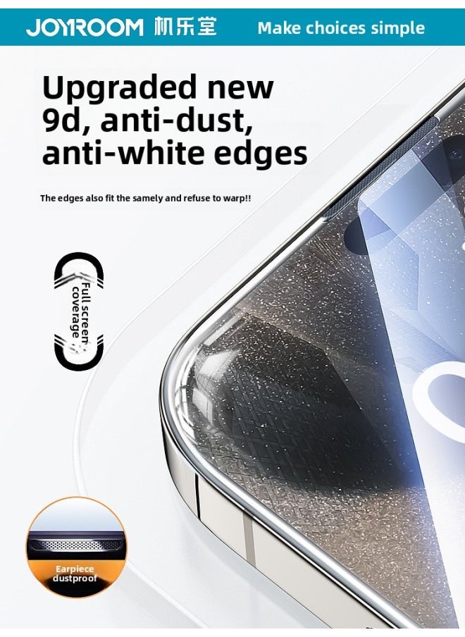 Generic - Applicable To Iphone16promax Tempered Film Apple 15pro Mobile Phone Film Explosion-proof Apple 13 Iphone1-Colour:Imported Special Explosion-proof Glass★30 Days Free Trial☆One Year Warranty-Size:iPhone 13 Pro Max - Image 1