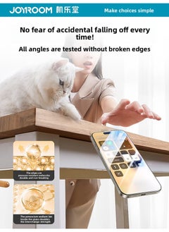 Applicable To Iphone16promax Tempered Film Apple 15pro Mobile Phone Film Explosion-proof Apple 13 Iphone1-Colour:Imported Special Explosion-proof Glass★30 Days Free Trial☆One Year Warranty-Size:iPhone 13 Pro Max