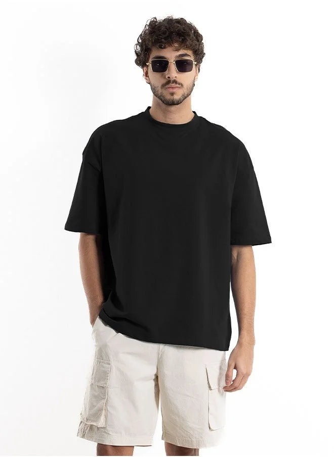 الأشكال   MIDWEIGHT COTTON BLEND T-SHIRT