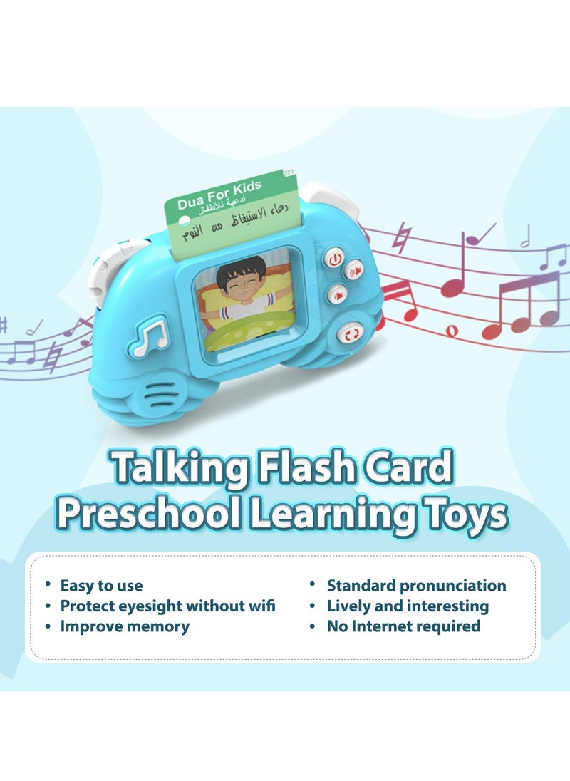 Generic - English-Arabic Flash Cards Learning Machine for Toddlers | 198 Cards, 396 Words | Educational Toy for 3-6 Year Old  Speech Therapy, Word Games, Early Education - Image 1