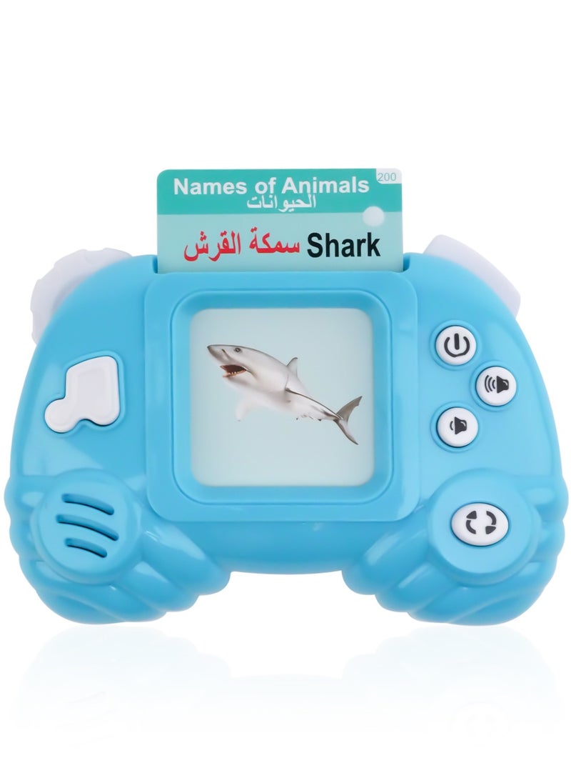 Generic - English-Arabic Flash Cards Learning Machine for Toddlers | 198 Cards, 396 Words | Educational Toy for 3-6 Year Old  Speech Therapy, Word Games, Early Education - Image 1