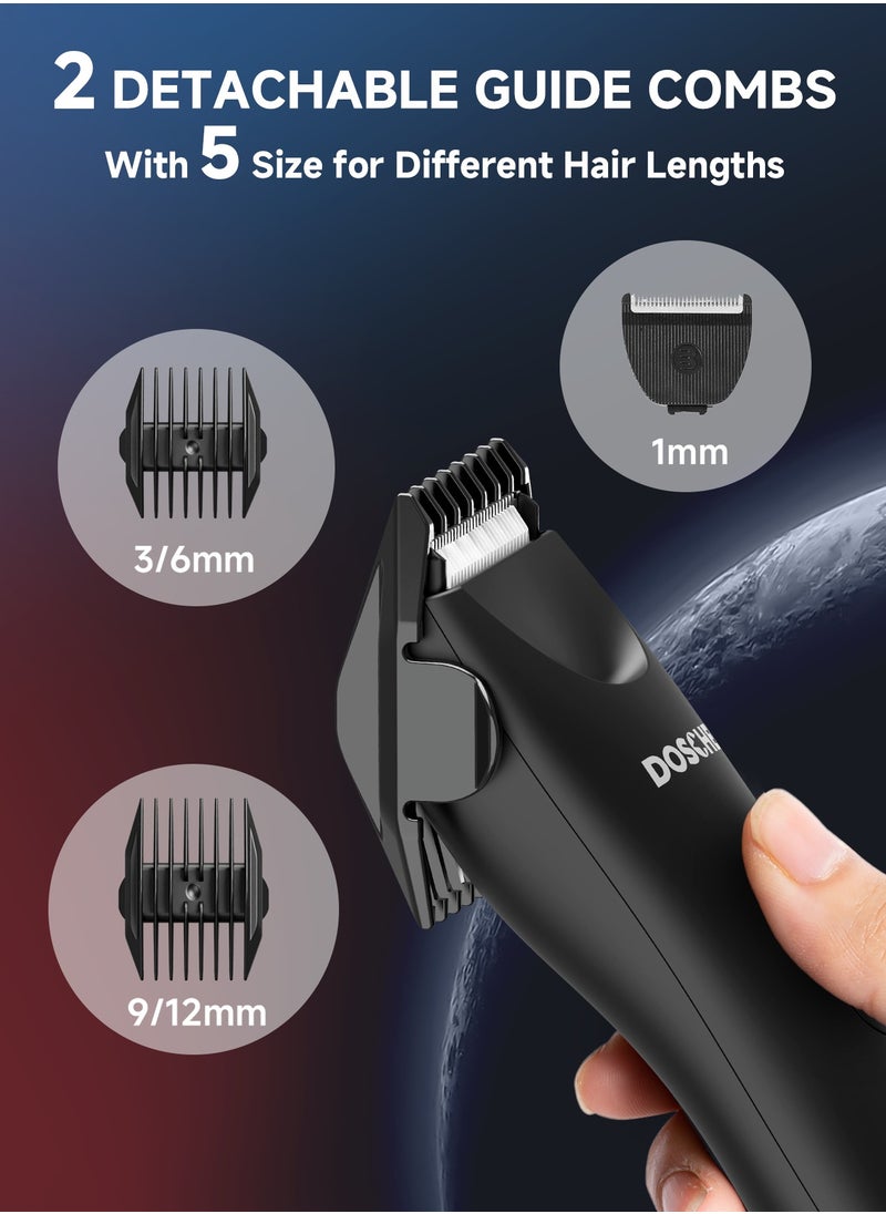 DOSCHER - Body Trimmer for Men, Men Grooming for Body,Electric Trimmer,Body Shaver Groomer Safe Shaver Rechargeable Waterproof Wet/Dry - Image 1