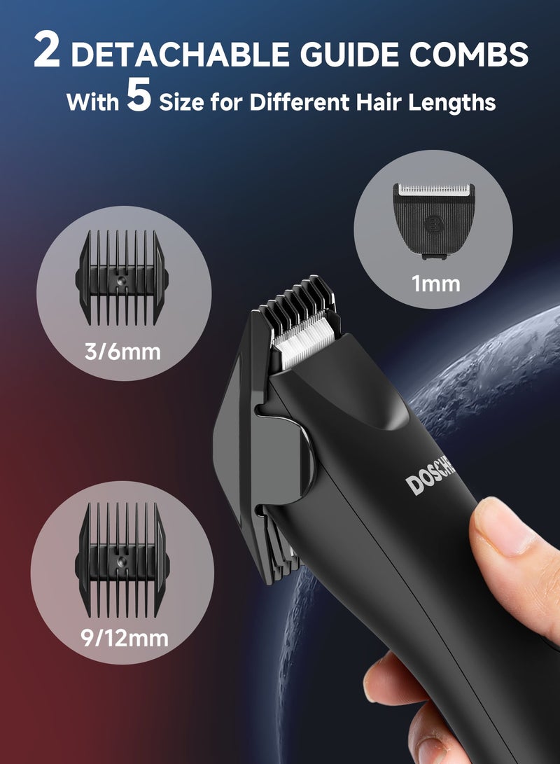 DOSCHER Body Trimmer for Men, Men Grooming for Body,Electric Trimmer,Body Shaver Groomer Safe Shaver Rechargeable Waterproof Wet/Dry - Image 3