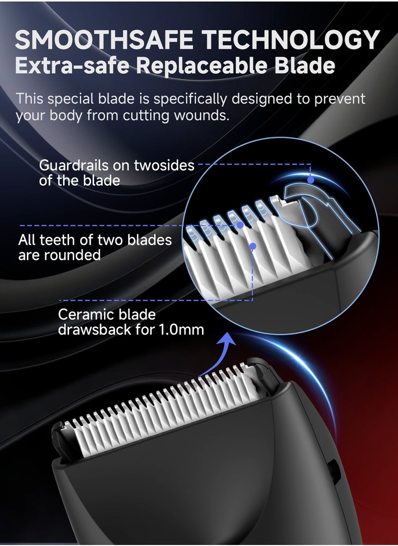 مكينه حلاقه مناطق حساسه للرجال، ماكينة تشذيب الجسم آمنة قابلة لإعادة الشحن للاستخدام الجاف/الرطب - pzsku/ZB4569FA313983073C488Z/45/_/1739351733/5c1ea89d-6569-4bd1-85a0-20b364351975