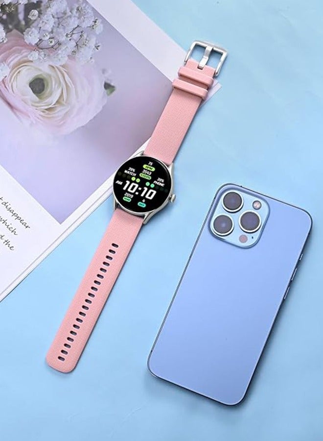 Silicone watch band 20mm Compatible with Samsung Galaxy Watch 7/6/5/4 40mm 44mm/Watch 6 Classic 43mm 47mm/Watch 5 Pro 45mm/Watch 4 Classic/Active 2 Band, watch strap 20mm  Wristbands Women Men(Pink) - Image 2