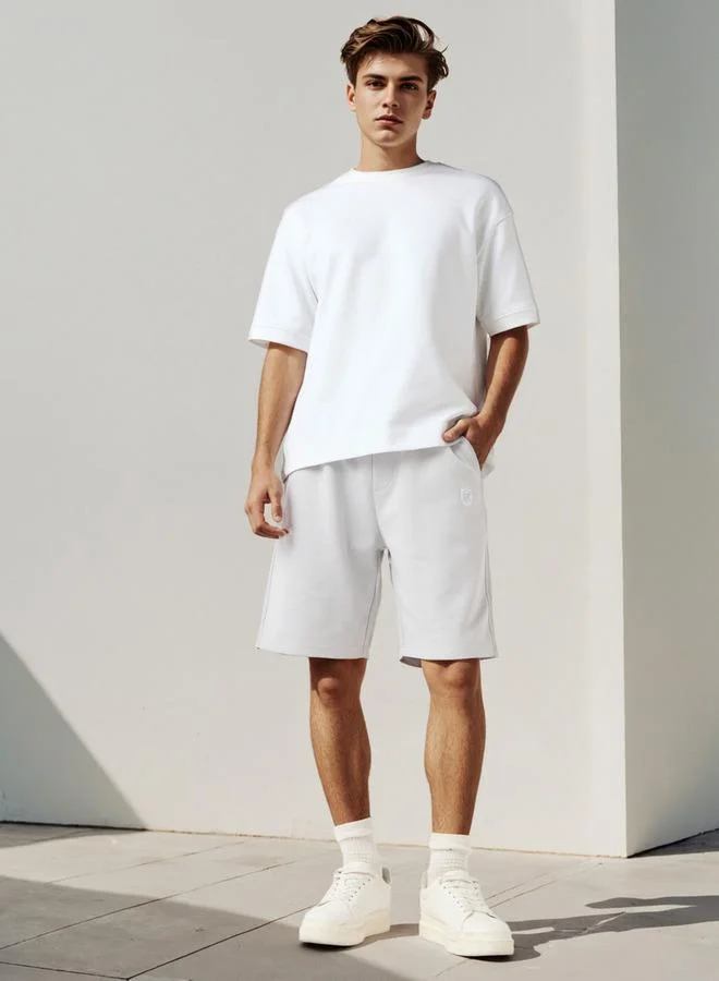 SP Characters NFL Applique Relaxed Fit Shorts with Pockets