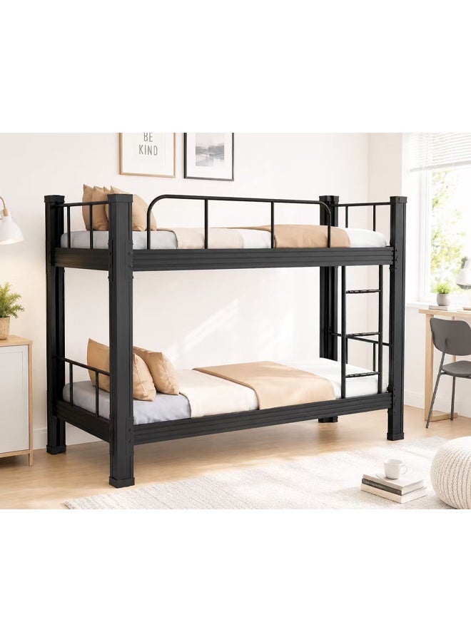 keke Double Decker Bed Sturdy Metal Frame, Space-Saving Design - Image 1