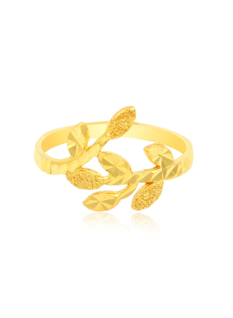 BAFLEH JEWELLERY Unparalleled Craftsmanship and Design: Explore Our Stunning 22kt Gold Rings  - Image 2