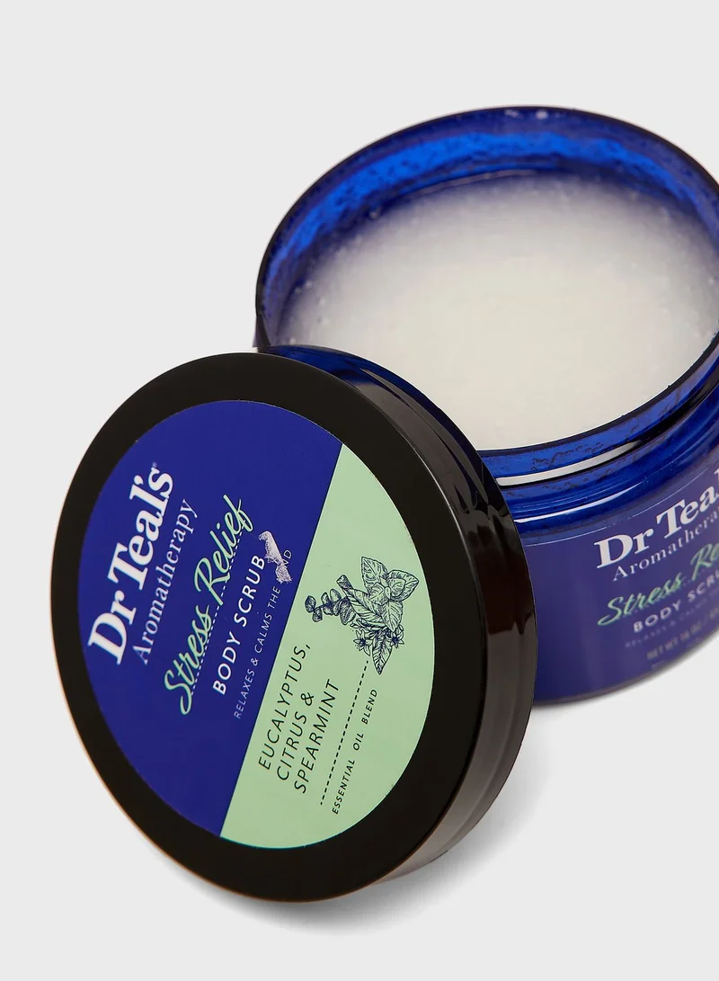 Dr. Teals Dr Teal'S Stress Relief Body Scrub Eucalyptus Citrus & Spearmint 454G