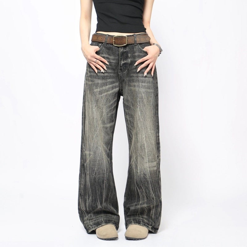 Vintage Classic European-American Design Daily Commute Jeans  Size_S - Image 2