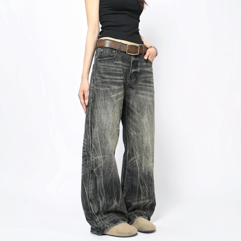 Vintage Classic European-American Design Daily Commute Jeans  Size_S - Image 1