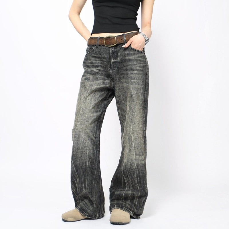 Vintage Classic European-American Design Daily Commute Jeans  Size_S - Image 3