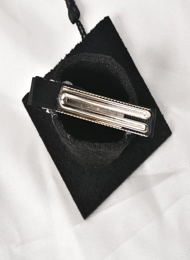 Guqqeuc Graduation Hair Clip with Mini Cap for Women, Men, Boys, Girls - Mini Graduation Grad Party Favors and Decorations - Image 3