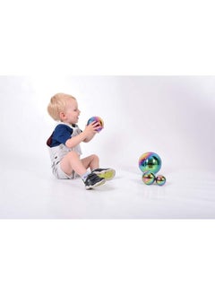 TickiT 72221 Sensory Reflective Balls Color Burst Set Of 4 Ages 0M+ Mirrored Iridescent Spheres For Babies And Toddlers Calming Sensory Toy  - Image 3