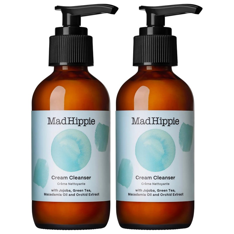 Mad Hippie Cream Cleanser 2-Pack â€“ Gentle Formula with Hyaluronic Acid, Jojoba Oil & Green Tea, Skin Barrier Protection, 4 Oz Ea - Image 1