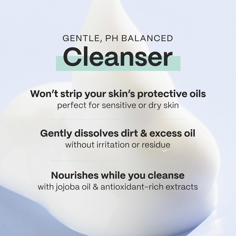 Mad Hippie Cream Cleanser 2-Pack â€“ Gentle Formula with Hyaluronic Acid, Jojoba Oil & Green Tea, Skin Barrier Protection, 4 Oz Ea - Image 2