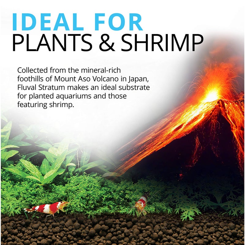 Fluval 12695 Plant and Shrimp Stratum for Freshwater Fish Tanks, 17.6 lbs. â€“ Aquarium Substrate for Strong Plant Growth, Supports Neutral to Slightly Acidic pH - Image 2
