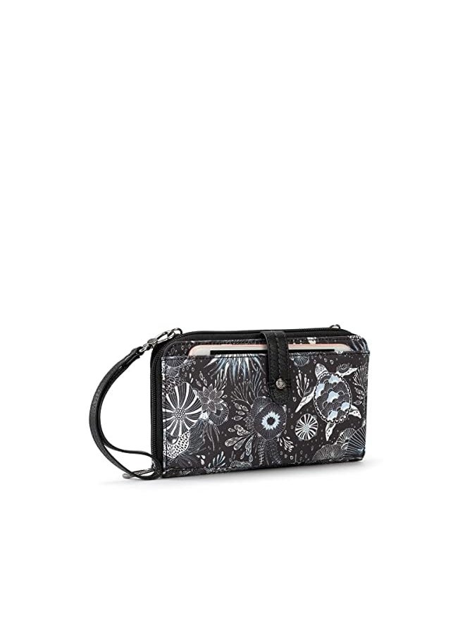 Sakroots womens Large Smartphone Crossbody Bag in Eco-twill Large Smartphone Crossbody Bag in Eco-Twill, Convertible Purse with Detachable Wristlet Strap, Includes Phone Wallet Pockets  - Image 2