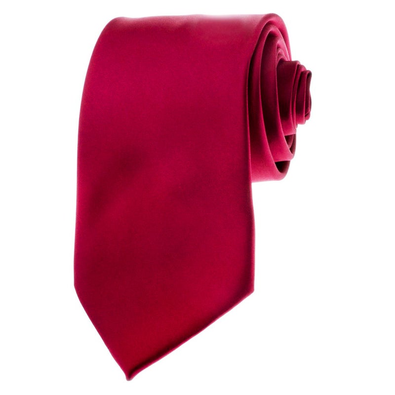 Premium Polyester Material Mens Dress Tie Luxury Business Ties Fashionable Formal Neckties For Men Wholesale Available Pink  - Image 2